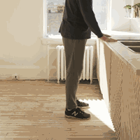 Short clip of a person doing single leg stance