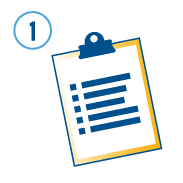 icone d'une page avec une liste